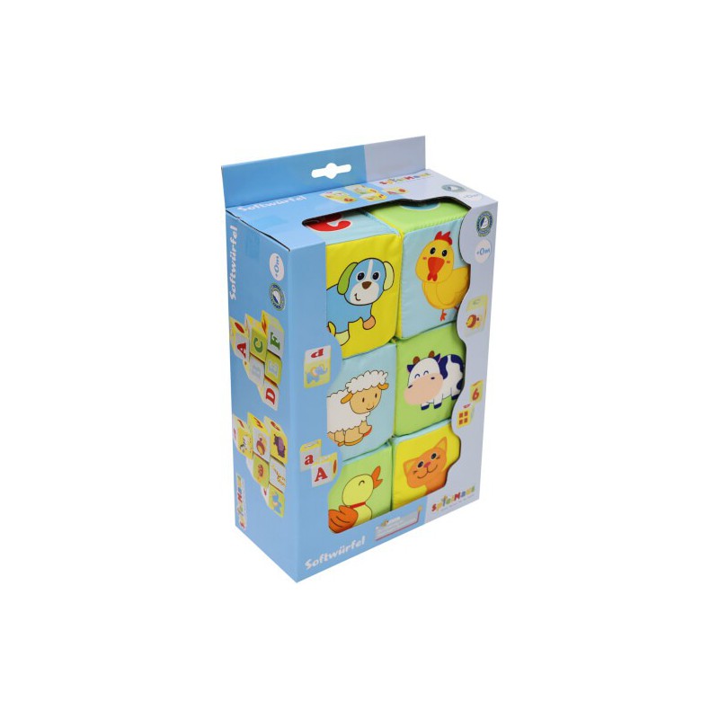 Spielmaus Zachte kubussen, 6st