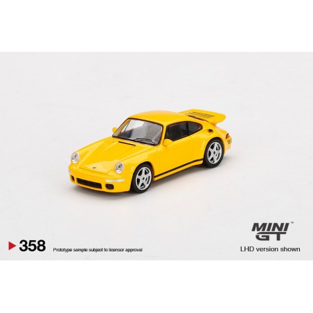 RUF CTR Anniversary, blossem yellow 1:64, Mini GT (358)