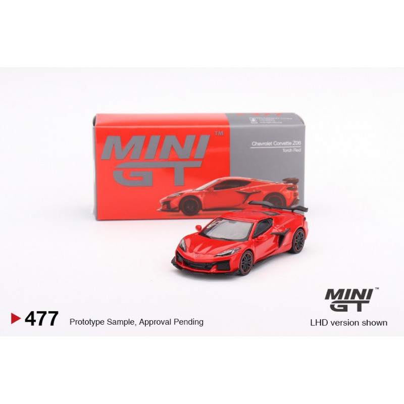Chevrolet Corvette Z06 1:64, Mini GT (477)
