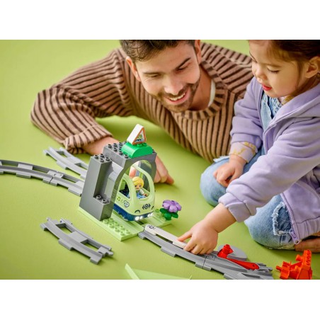 LEGO DUPLO - 10425 Treintunnel en rails uitbreidingsset