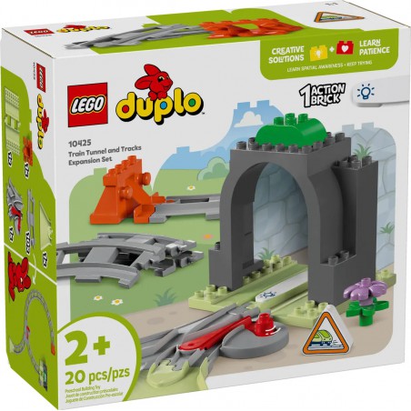 LEGO DUPLO - 10425 Treintunnel en rails uitbreidingsset