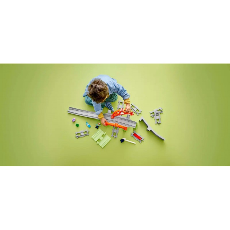 LEGO DUPLO - 10426 Treinbrug en rails uitbreidingsset