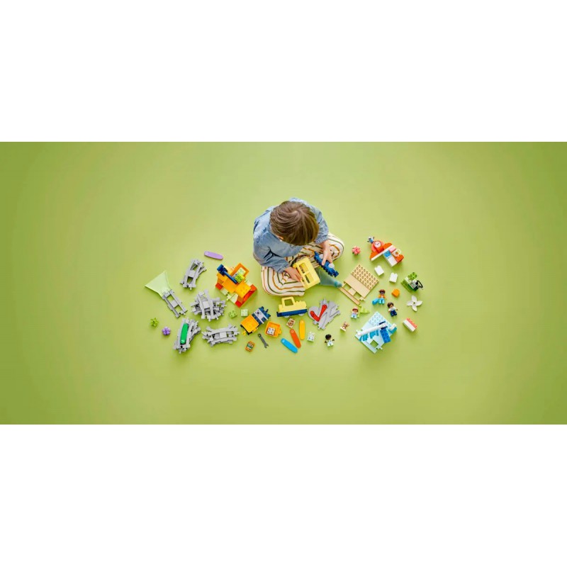 LEGO DUPLO - 10428 Grote interactieve buurttrein