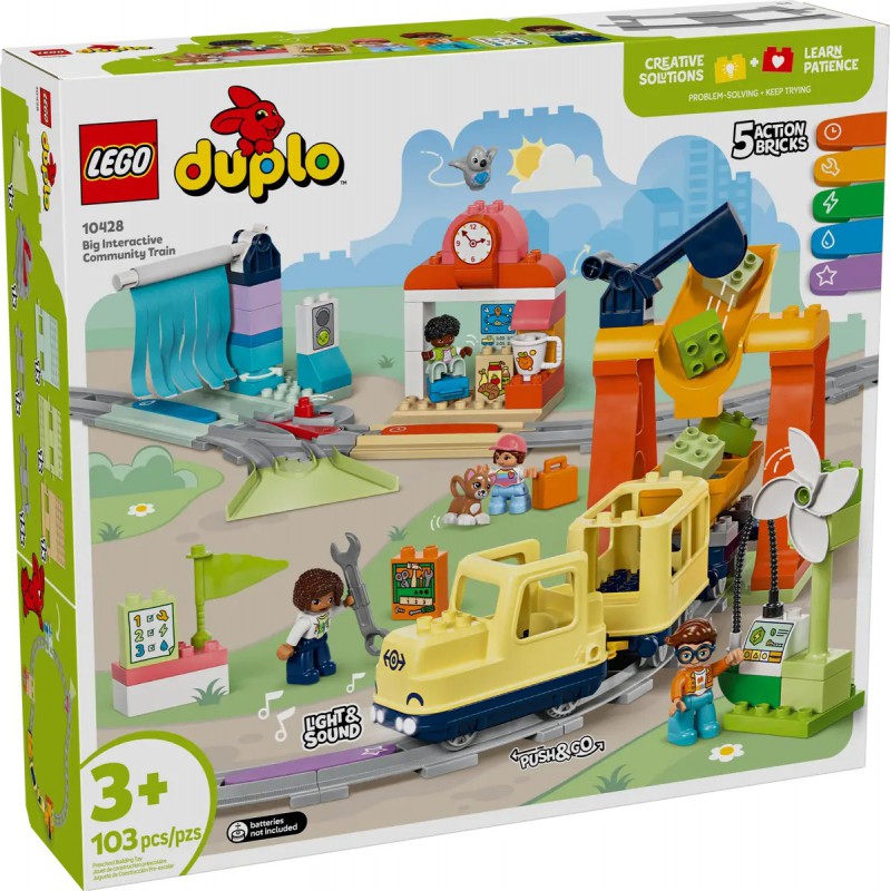 LEGO DUPLO - 10428 Grote interactieve buurttrein