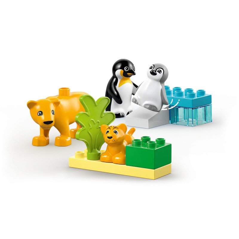 LEGO DUPLO - 10442 Families van wilde dieren: pinguïns en leeuwen