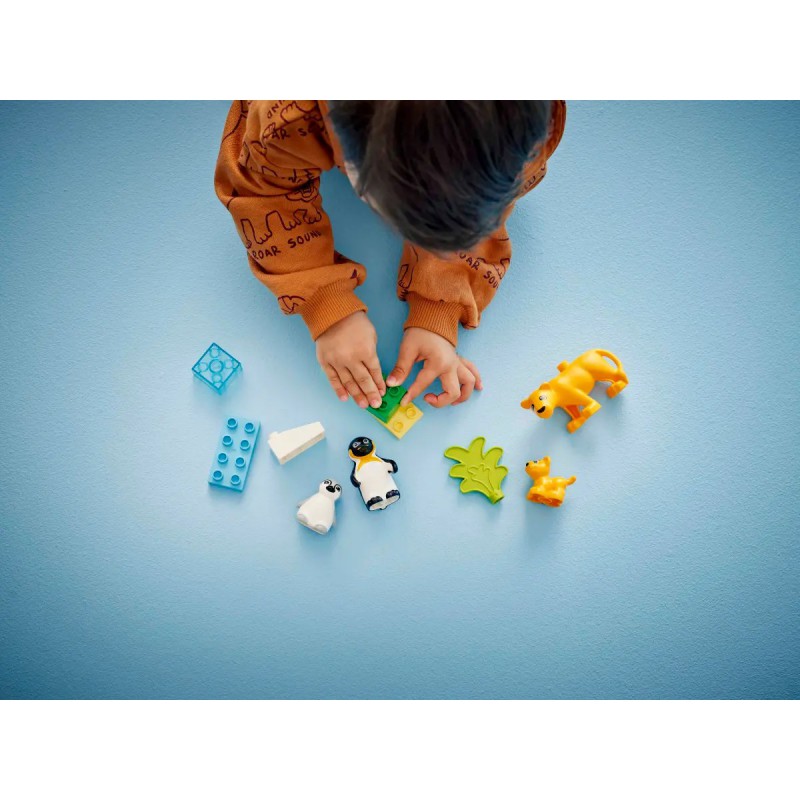 LEGO DUPLO - 10442 Families van wilde dieren: pinguïns en leeuwen