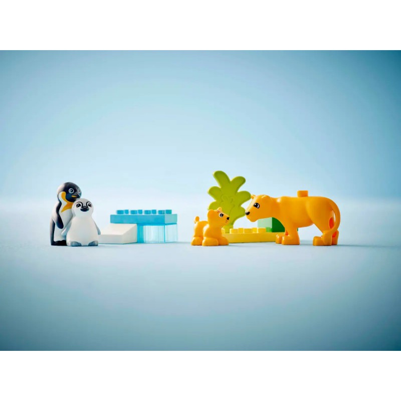 LEGO DUPLO - 10442 Families van wilde dieren: pinguïns en leeuwen