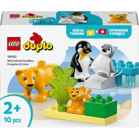LEGO DUPLO - 10442 Families van wilde dieren: pinguïns en leeuwen