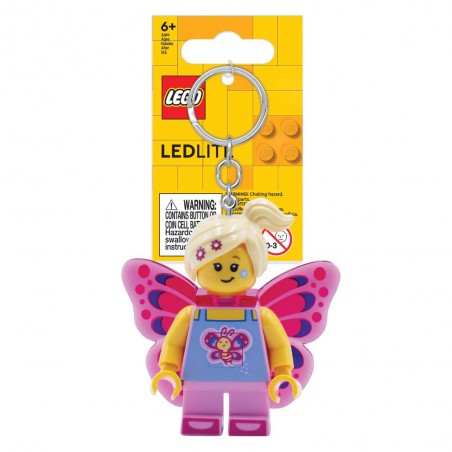 LEGO - LED Sleutelhanger, Vlindermeisje