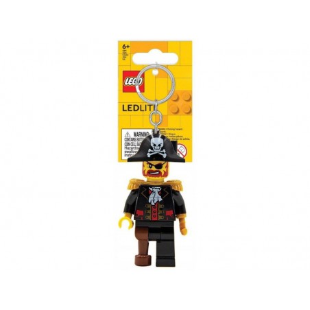 LEGO - LED Sleutelhanger, Kapitein Brickbeard