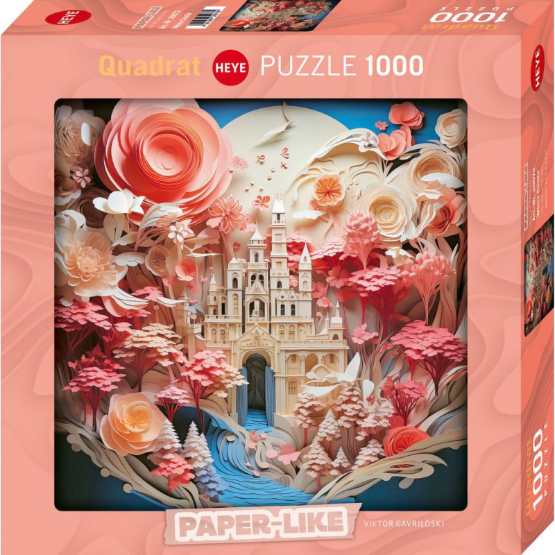 Paper-like, White castle Heye Puzzel 1000 stukjes