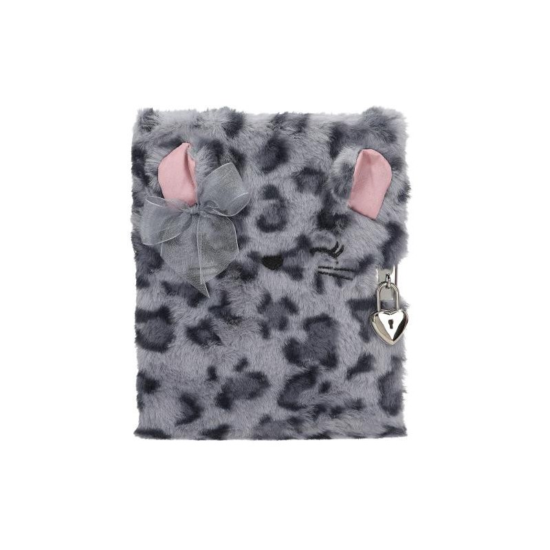 TOPModel, Dagboek met slot blauw COSY CAT 13356