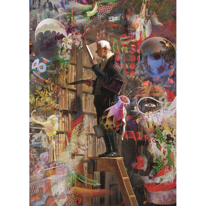 Rebrush! The bookworm, Heye 1000 stukjes