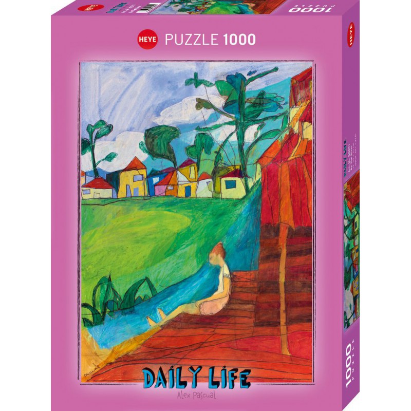 Daily life, By the river Heye Puzzel 1000 stukjes