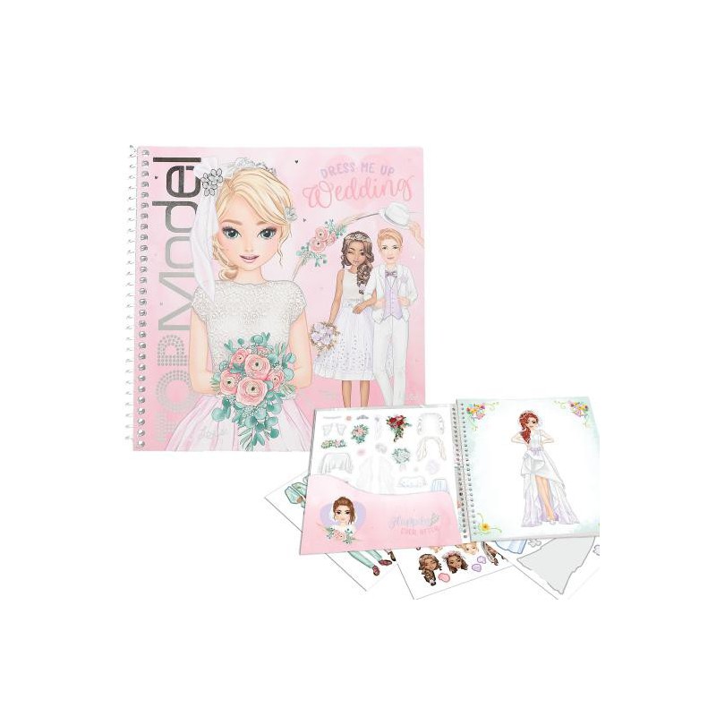 TOPModel, Dress Me Up stickerboek Wedding 13529