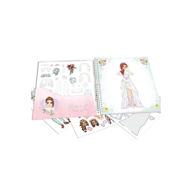 TOPModel, Dress Me Up stickerboek Wedding 13529