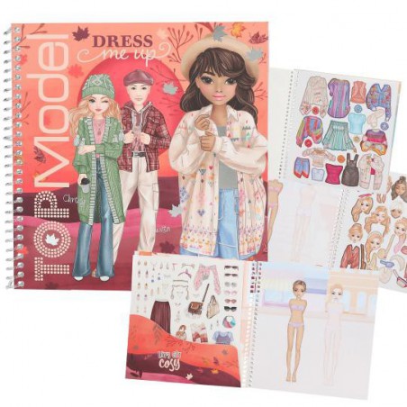 TOPModel, Dress Me Up Stickerbook COSY 13573