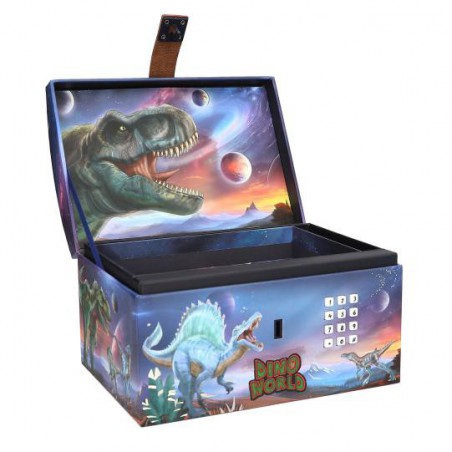 Dino World, Schatkist met code, geluid & licht 13441