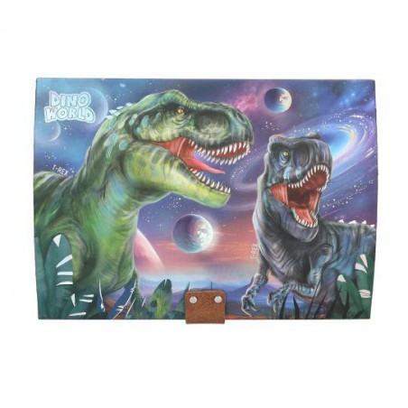 Dino World, Schatkist met code, geluid & licht 13441