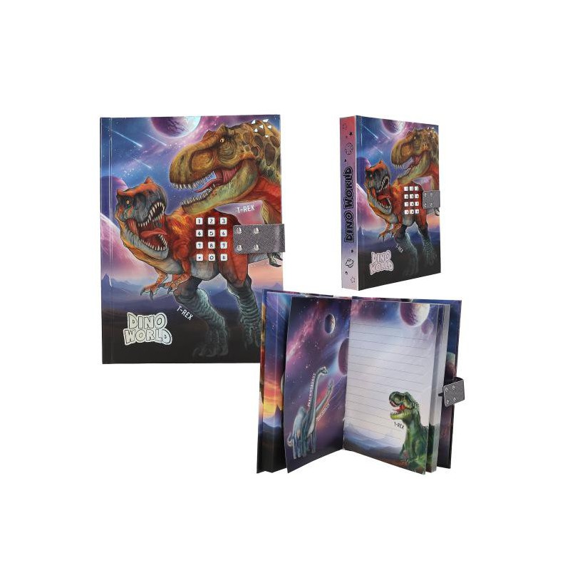 Dino World, Dagboek met geheime code 13581