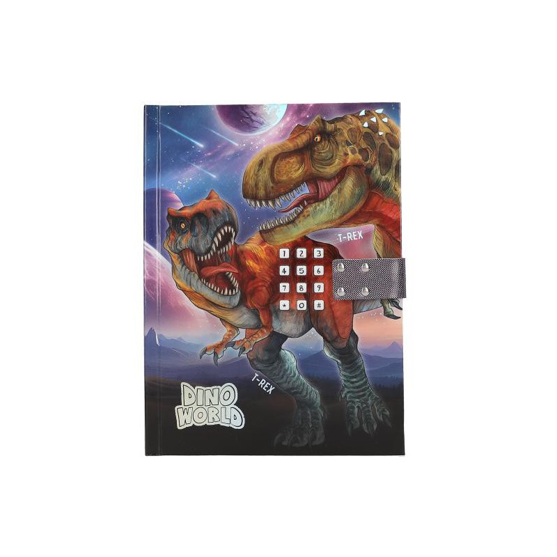 Dino World, Dagboek met geheime code 13581