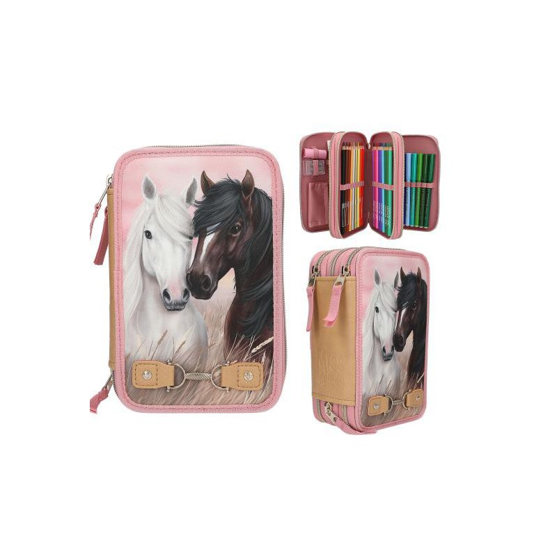 Miss Melody, 3-vaks etui DUSTY ROSE 13187