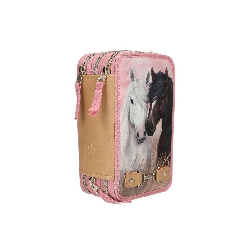 Miss Melody, 3-vaks etui DUSTY ROSE 13187