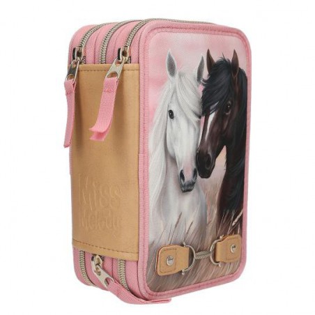 Miss Melody, 3-vaks etui DUSTY ROSE 13187