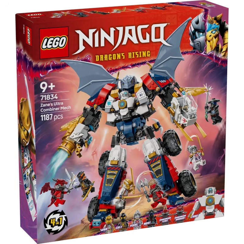 LEGO NINJAGO - 71834 Zane's ultra-combomecha