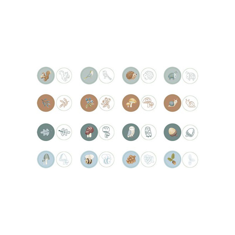 Stempels, Forest Friends - Little Dutch