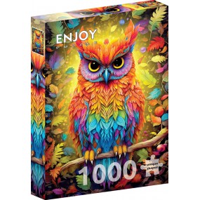 Autumnal Owl, Enjoy Puzzle 1000stukjes  Afm. 48x68cm