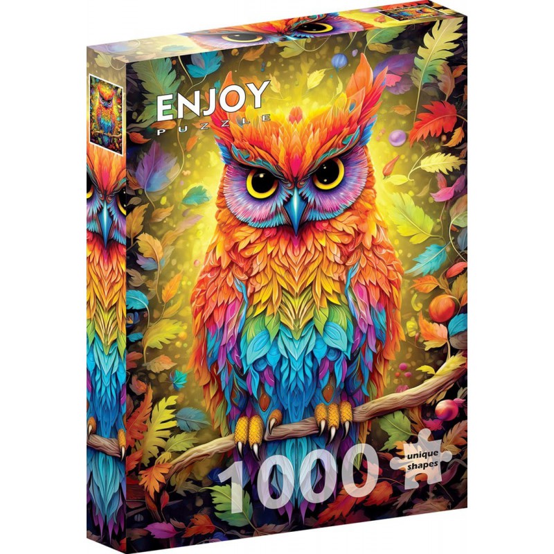 Autumnal Owl, Enjoy Puzzle 1000stukjes  Afm. 48x68cm