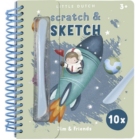 Scratch en sketch, Jim & Friends - Little Dutch