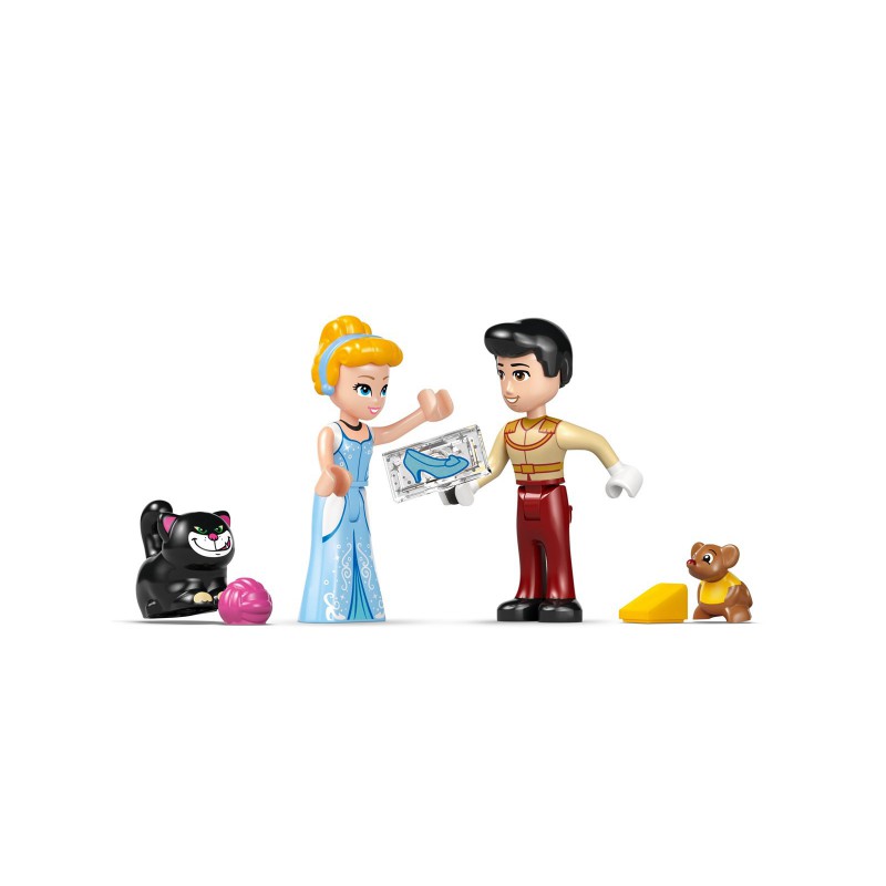 LEGO DISNEY Princess - 43275 Assepoesters kasteel en paardenkoets