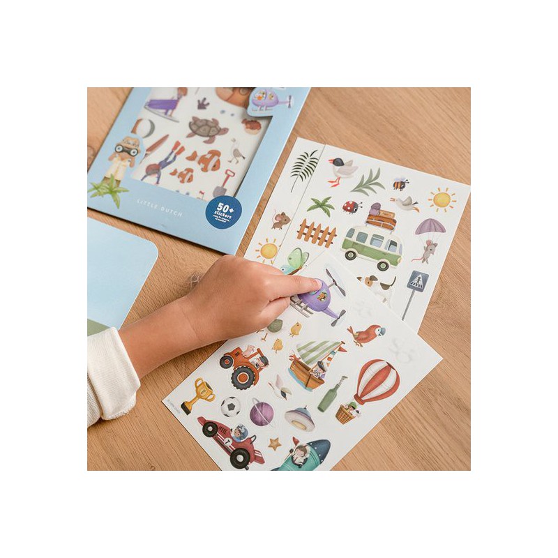 Raamstickers, Jim & Friends - Little Dutch