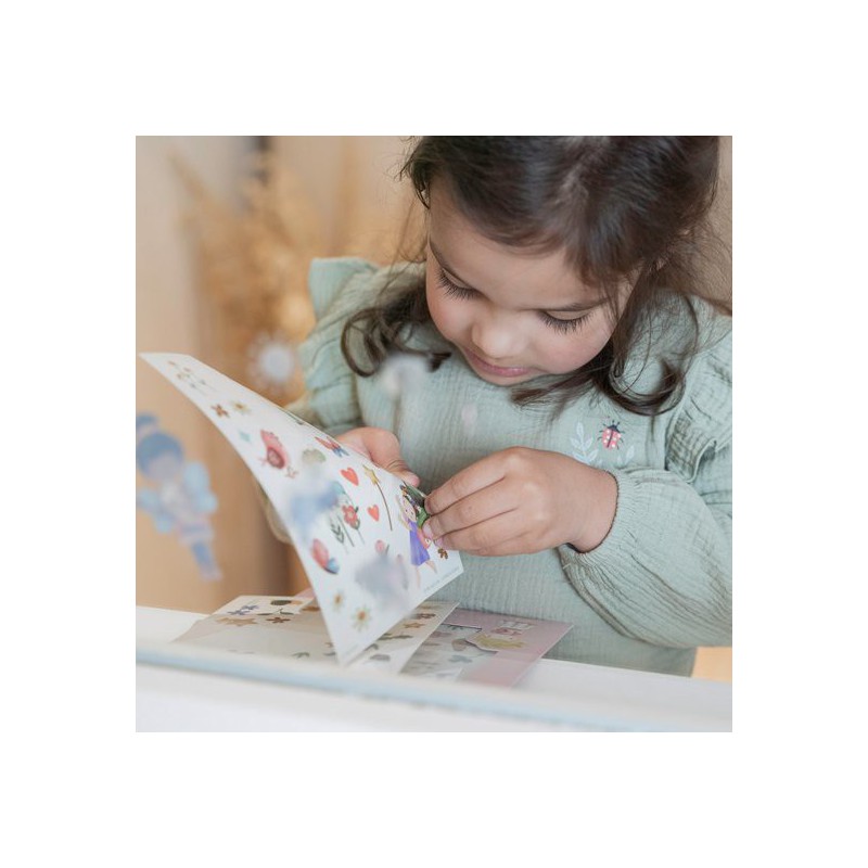 Raamstickers, Rosa & Friends - Little Dutch