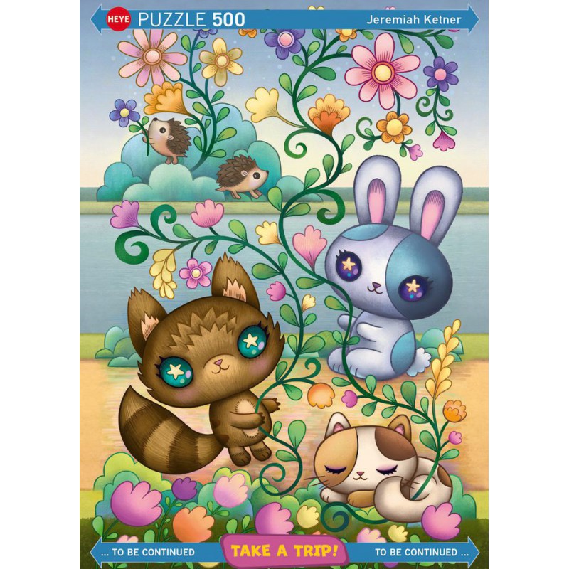 Take a trip, With Jeremiah Ketner Heye puzzel 500 stukjes
