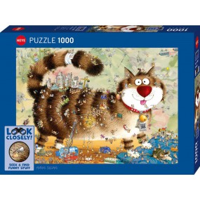 Look closely, At the cat, Heye puzzel 1000 stukjes