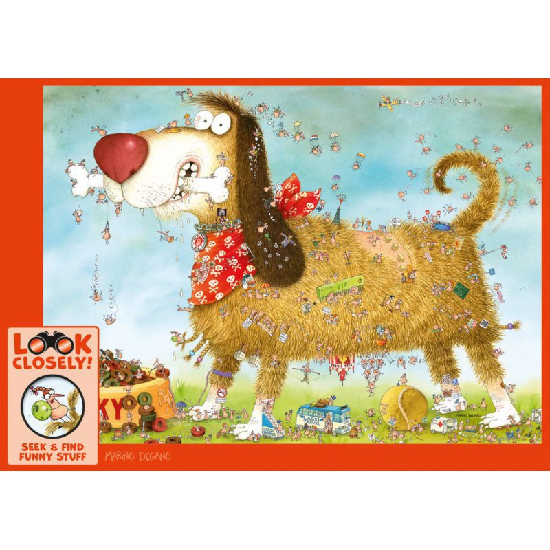 Look closely, At the dog, Heye puzzel 1000 stukjes