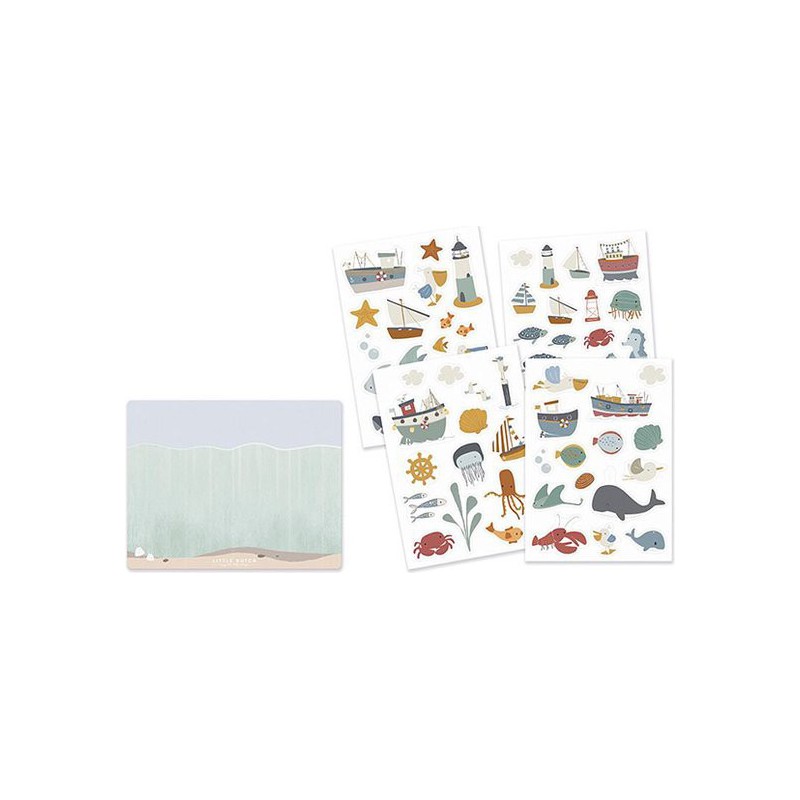 Raamstickers, Sailors Bay - Little Dutch