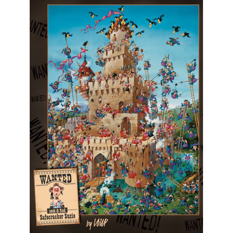Wanted, Safecracker Suzie Heye puzzel 1000 stukjes