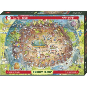 Funky Zoo: Cosmic Habitat Heye 1000 stukjes