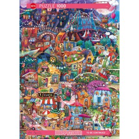 Happy Town, Good evening, Heye 1000 stukjes Heye puzzel 1000 stukjes