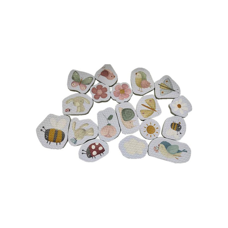 Bad foam figuren, Flowers & Butterflies - Little Dutch