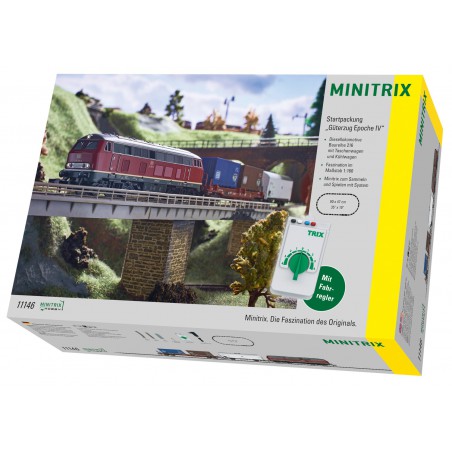 Minitrix Starterset "Goederentrein", IV, N-Spoor (1:160), 11146