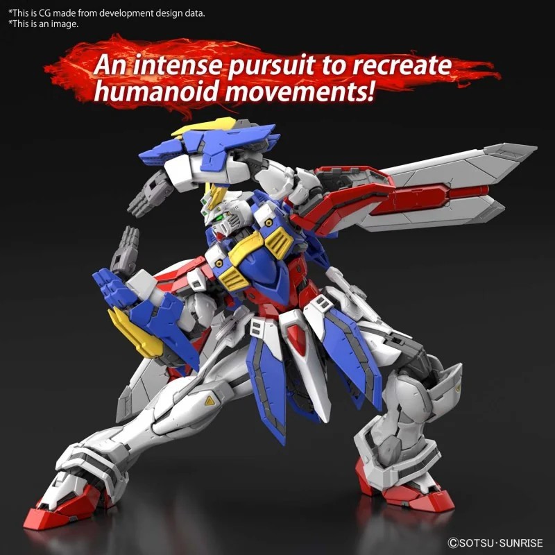 Gundam RG, God 1:144 Gundam, Bandai
