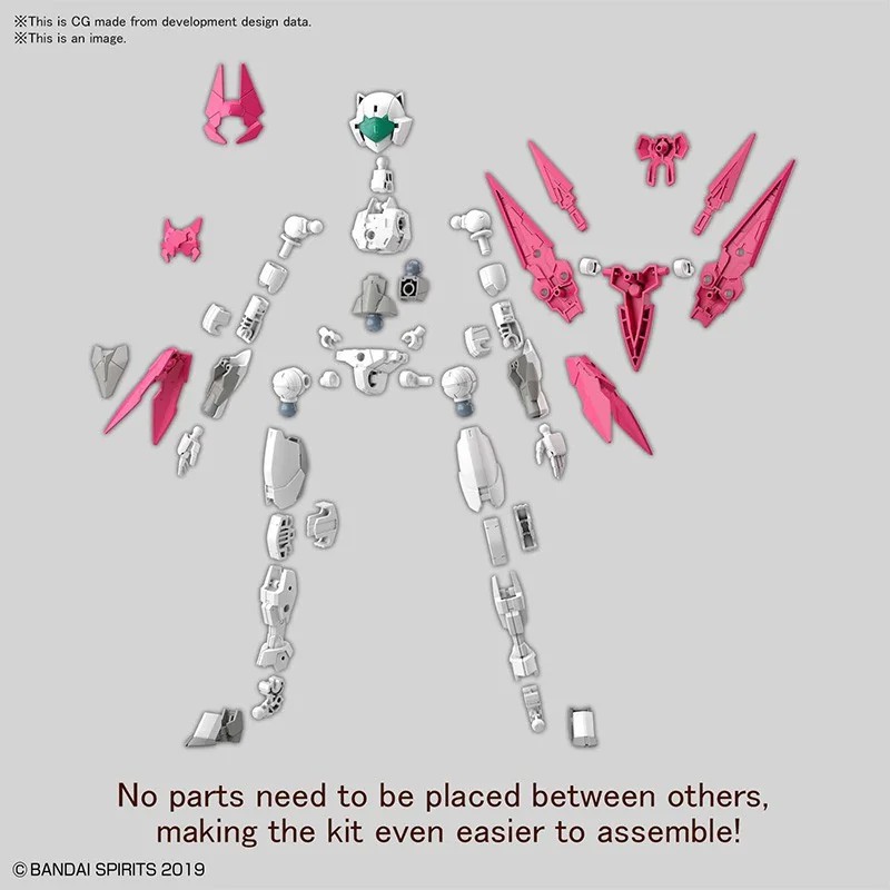 Gundam 30mm EXM-E7A Spinatia Assasin Type1:144 Gundam, Bandai