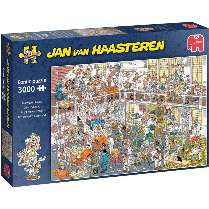 Jan van Haasteren De Verbouwing 3000stukjes