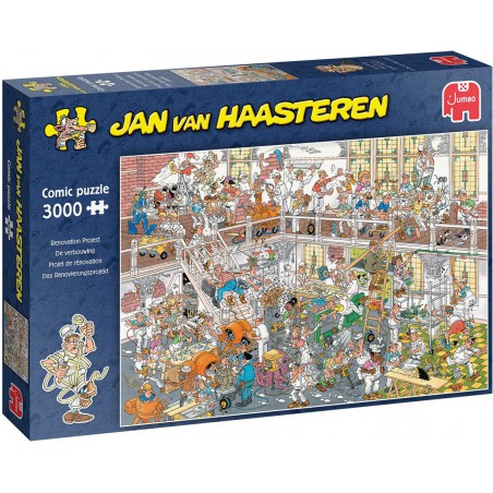 Jan van Haasteren De Verbouwing 3000stukjes