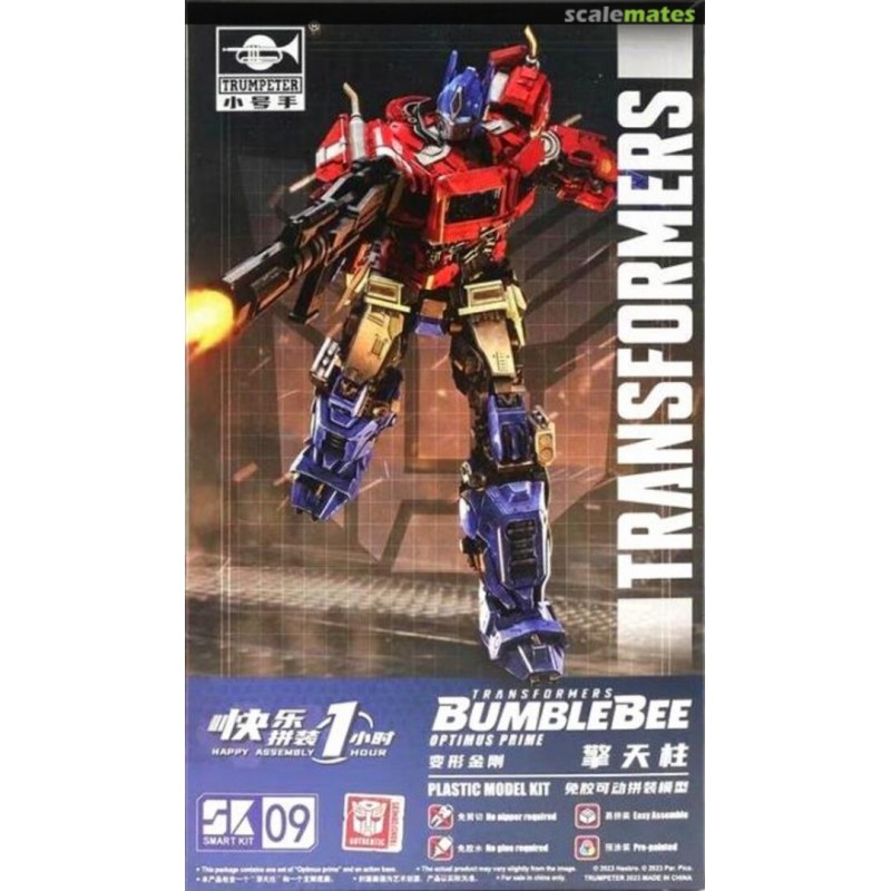 TRF Optimus Prime, Bumblebee 09, Trumpeter